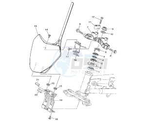 TT R 110 drawing STEERING