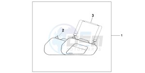 ST1300 drawing PANNIER INNER BAG