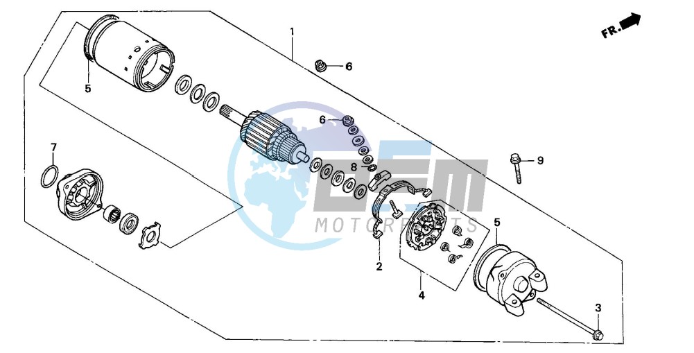 STARTING MOTOR