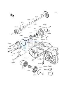 Z800 ZR800CGFA UF (UK FA) XX (EU ME A(FRICA) drawing Oil Pump