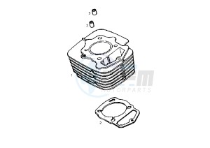 SENDA R - 125 drawing CYLINDER