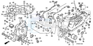 SH300AR9 France - (F / ABS CMF SPC TBX) drawing CRANKCASE