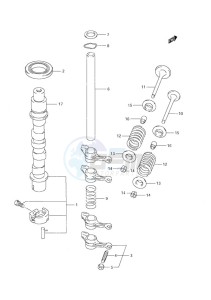 DF 9.9 drawing Camshaft