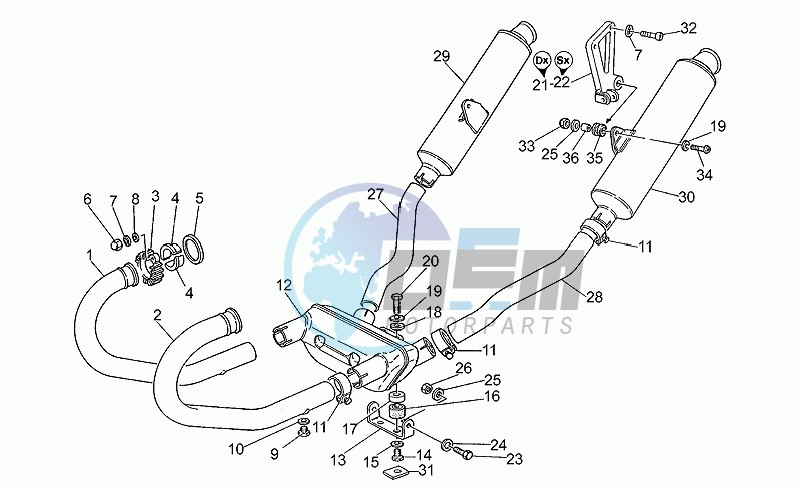 Exhaust unit