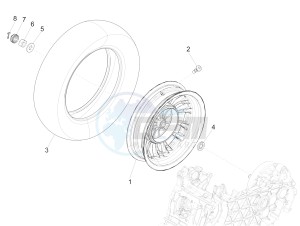 Sprint Sport 150 4T 3V iGet ABS (EMEA) drawing Rear wheel