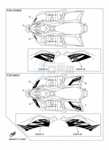 YFZ50 (BW4A) drawing GRAPHICS