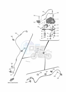 XSR900 MTM890-U (BMS1) drawing ELECTRICAL 3