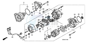 ST1300AE Pan Europoean - ST1300 UK - (E) drawing GENERATOR