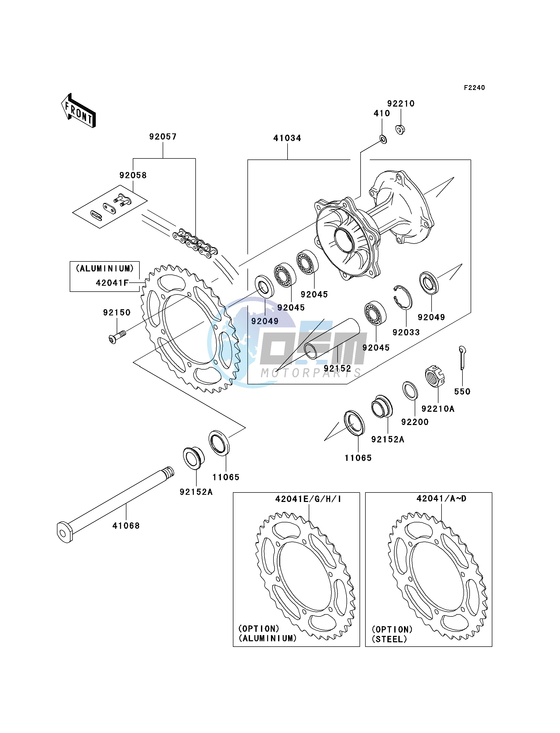 REAR HUB