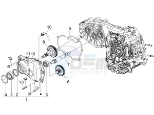 MP3 400 rl Touring drawing Reduction unit