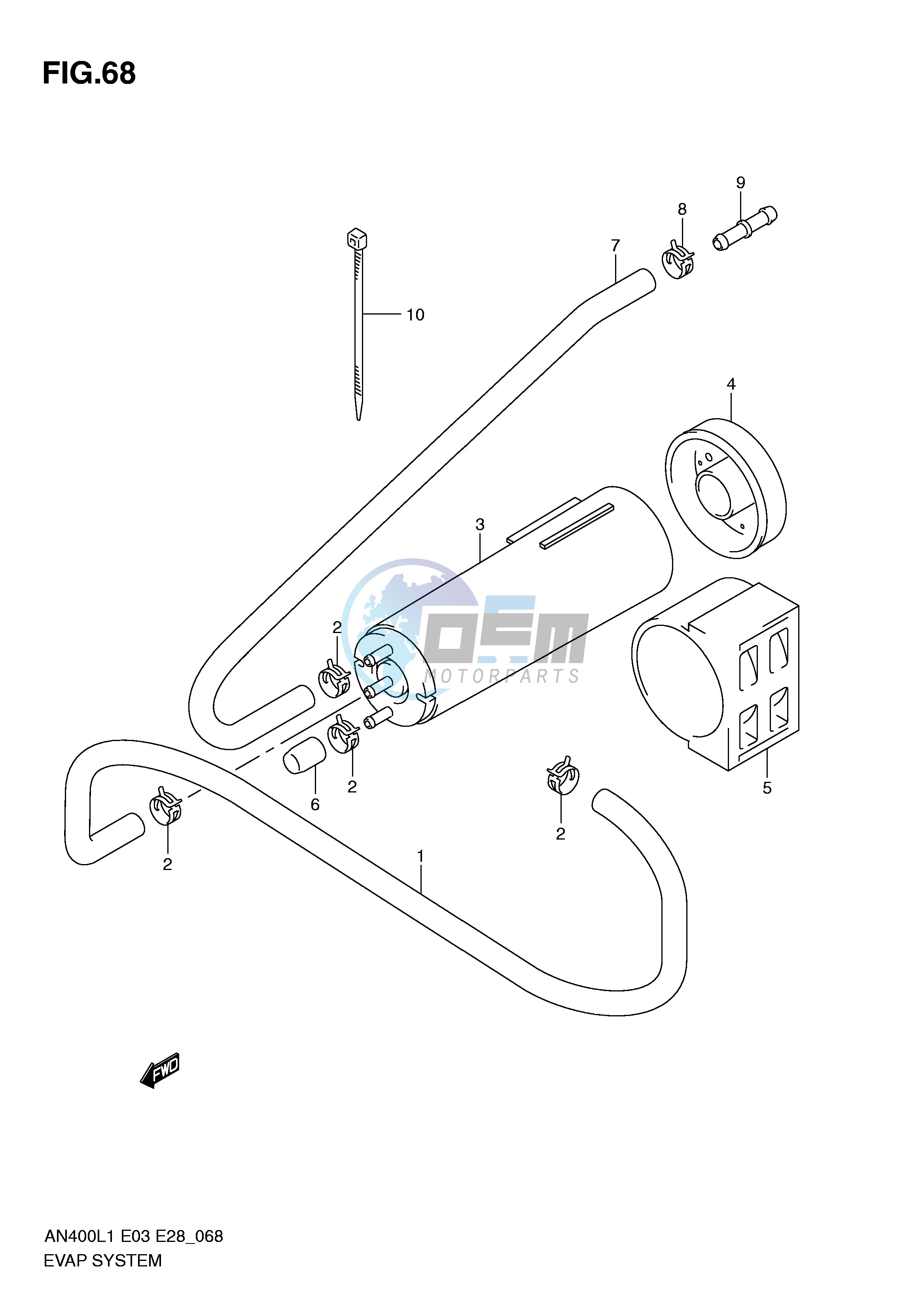 EVAP SYSTEM (AN400L1 E33)