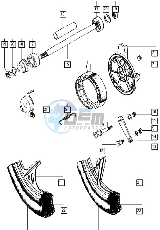 Front wheel-alu