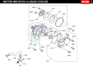 MARATHON-125-E4-PRO-SM-BLACK drawing WATER PUMP  EURO4