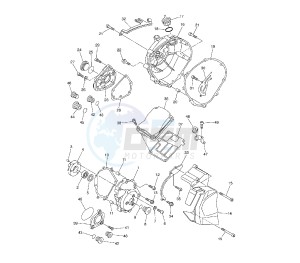 FZ1 1000 drawing CRANKCASE COVER