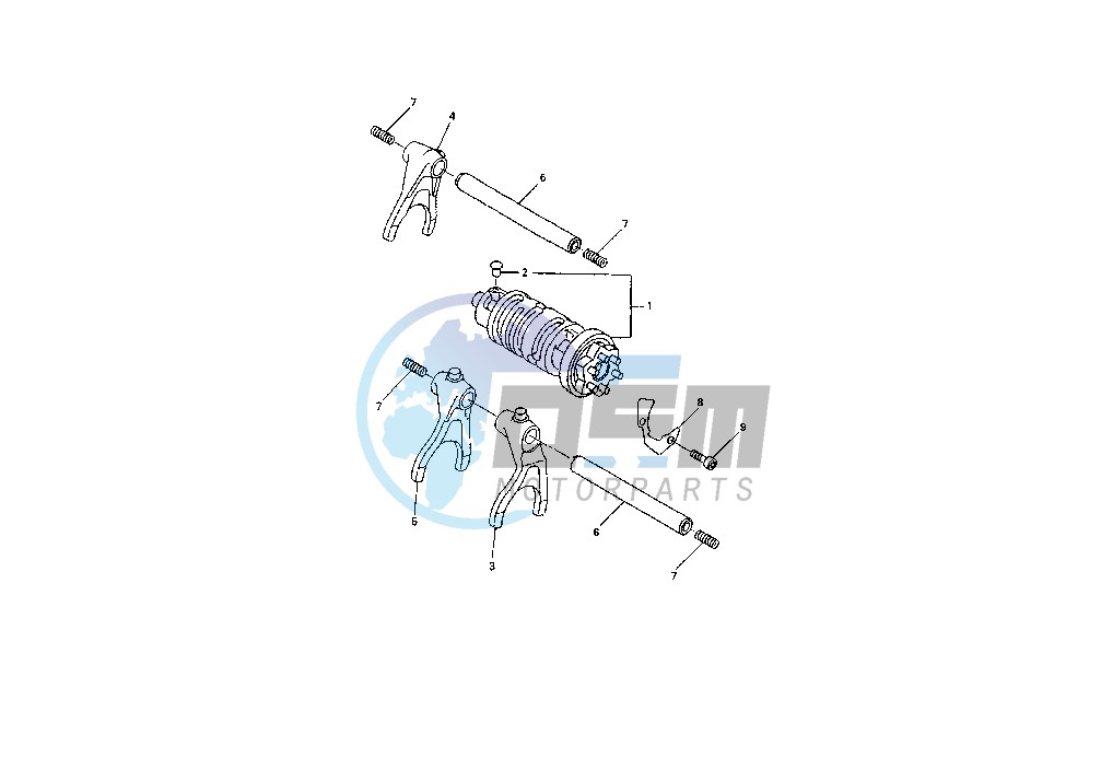 SHIFT CAM-FORK