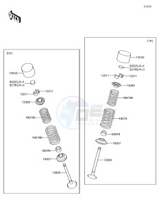 JET SKI ULTRA 310LX JT1500MJF EU drawing Valve(s)