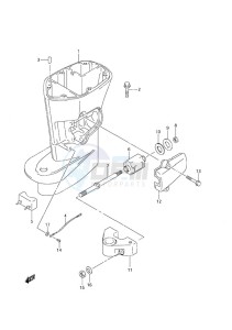 DF 25 drawing Drive Shaft Housing