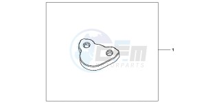 CRF450RB drawing REAR MASTER CYLINDER CAP