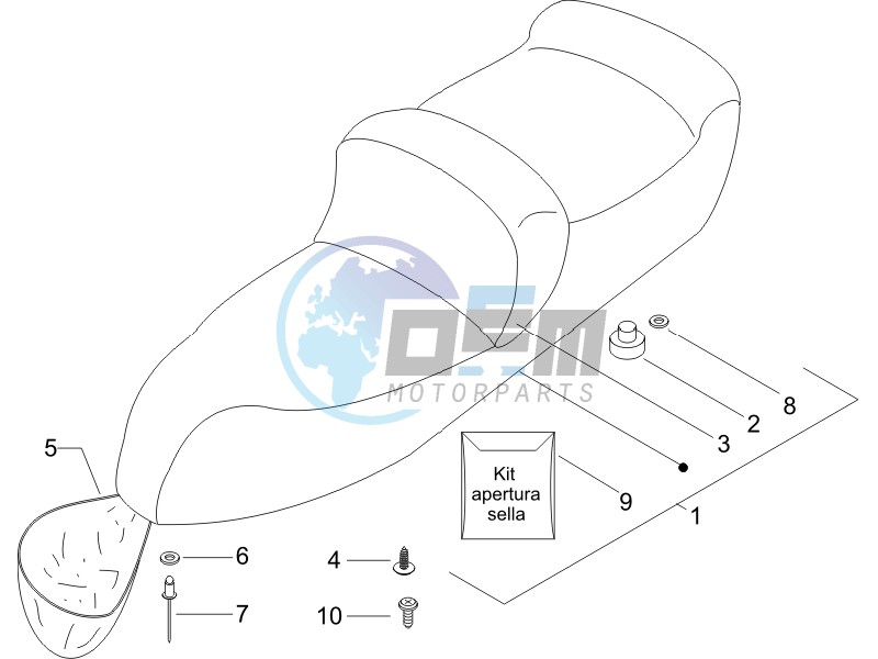 Saddle seats - Tool roll