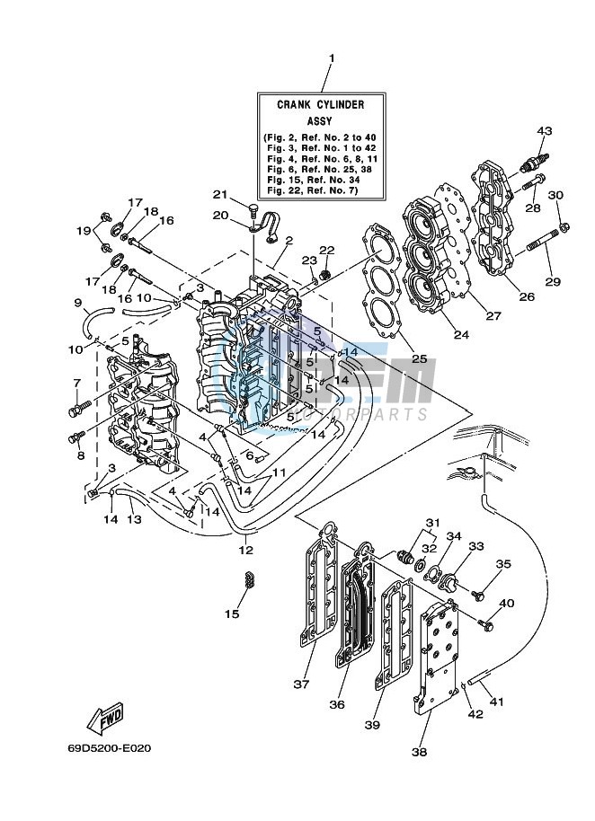 CYLINDER--CRANKCASE