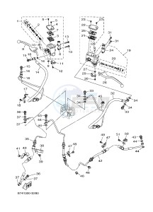 CZD300A X-MAX 300 X-MAX (B741 B749) drawing FRONT MASTER CYLINDER