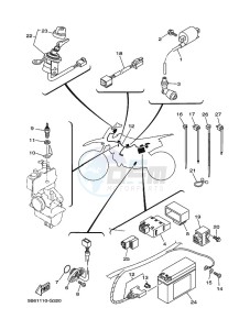 TT-R110E TT-R110 (BMAB) drawing ELECTRICAL 1