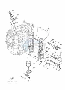 FL150BETX drawing CYLINDER-AND-CRANKCASE-3