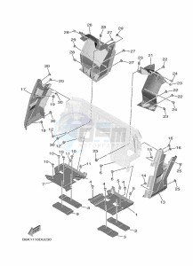 YXE850EN YXE85WPAK (B8K5) drawing SIDE COVER 2