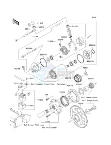 VN 1600 D [VULCAN 1600 NOMAD] (D6F-D8FA) D6F drawing STARTER MOTOR