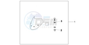 CB600F39 F / CMF ST drawing FLY SCREEN