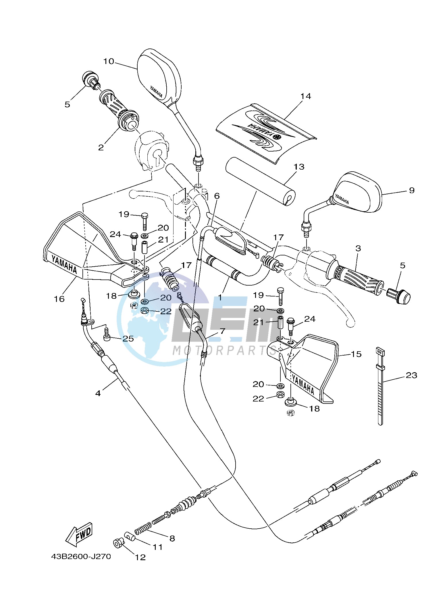 STEERING HANDLE & CABLE