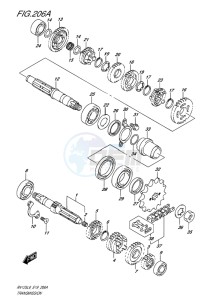 RV125 VAN VAN EU drawing TRANSMISSION