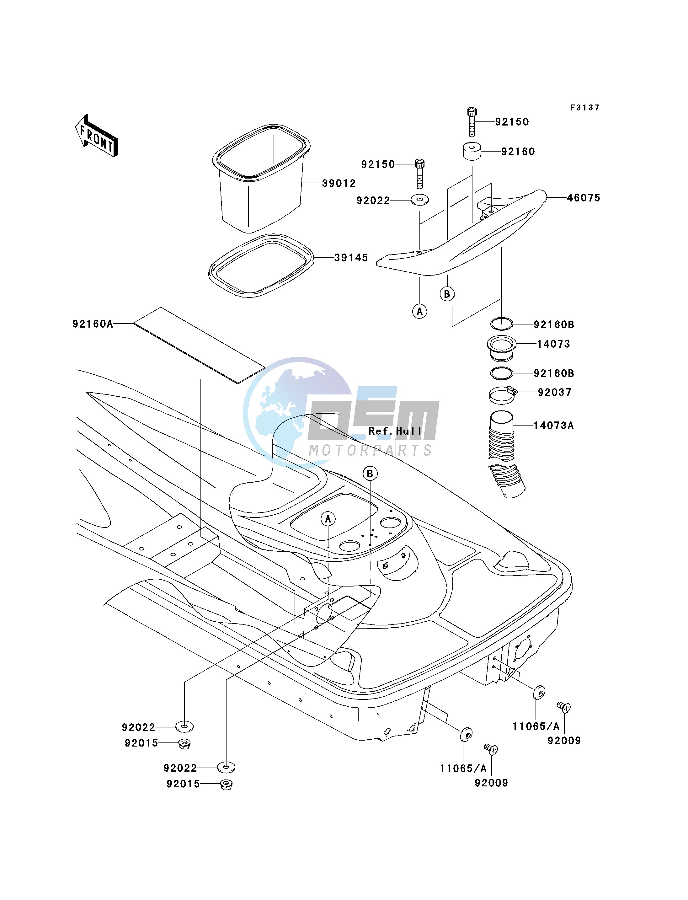 HULL REAR FITTINGS