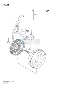 RM-Z250 (E19) drawing MAGNETO