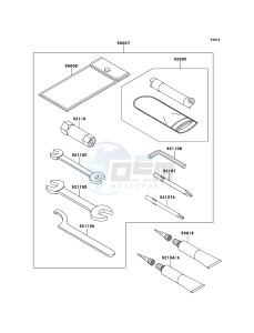 KVF750_4X4_EPS KVF750GDF EU drawing Owner's Tools