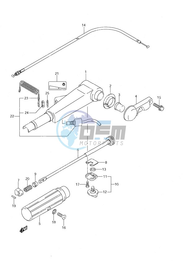 Tiller Handle