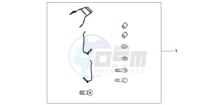 ANF125T drawing REAR CARRIER