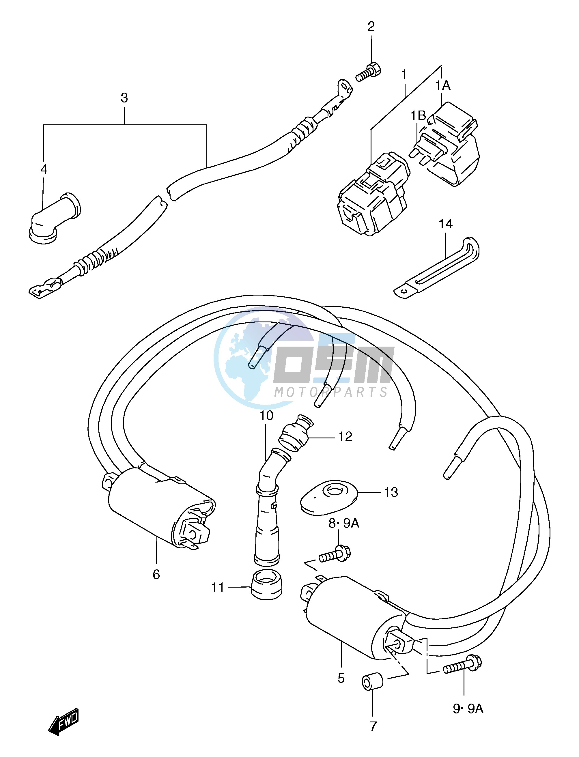 ELECTRICAL (GSF1200T V W X Y ST SV SW SX SY)