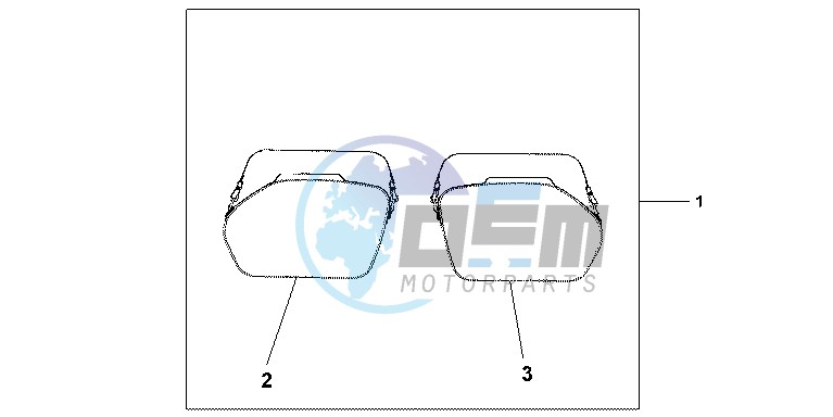 33/ 35L PANNIER INNER BAG SET