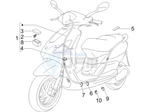 Fly 150 4t (USA) USA drawing Main cable harness