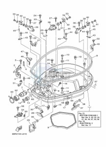 F250BETX drawing BOTTOM-COVER-1