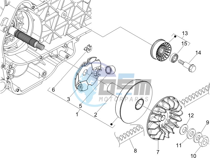 Driving pulley