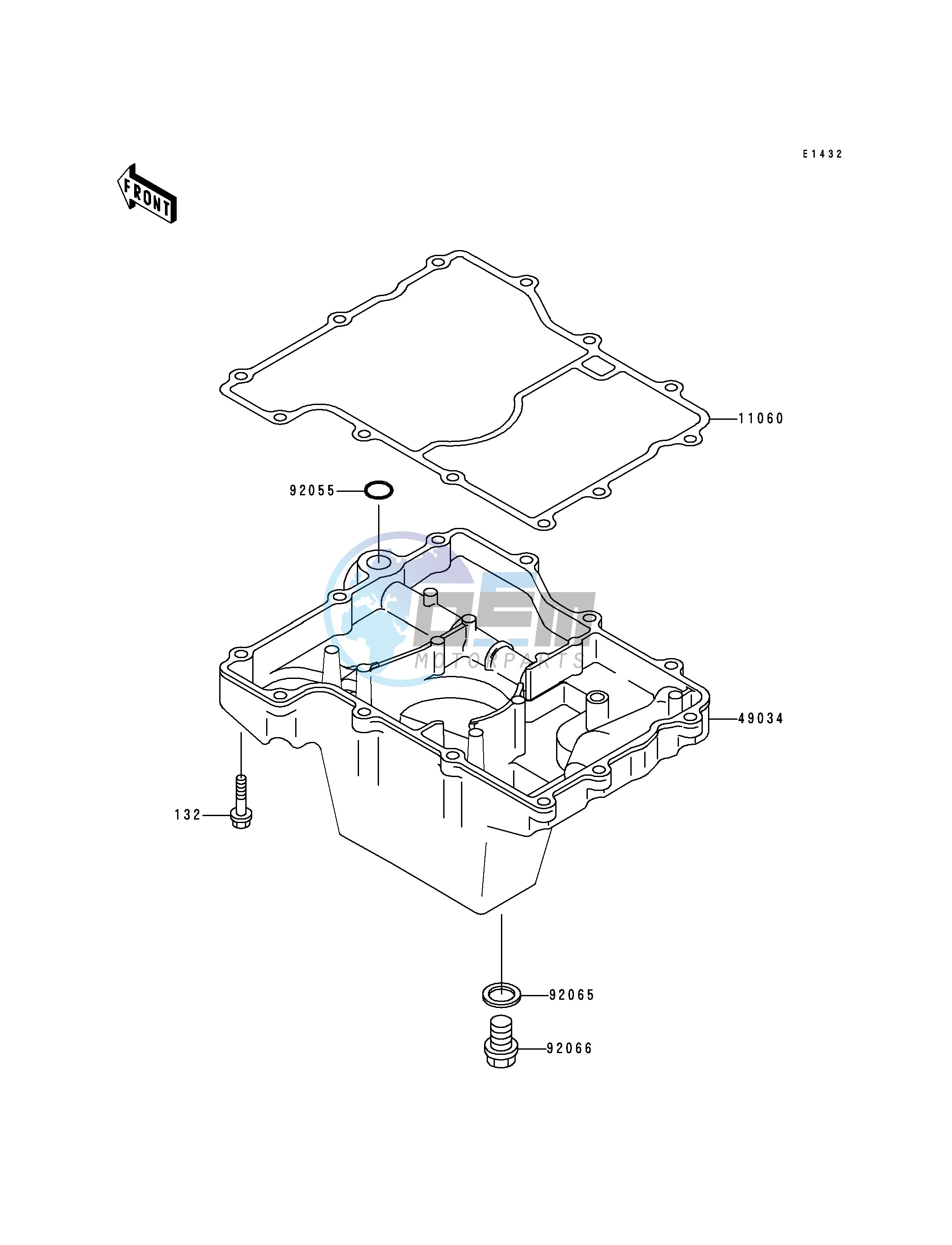 BREATHER COVER_OIL PAN