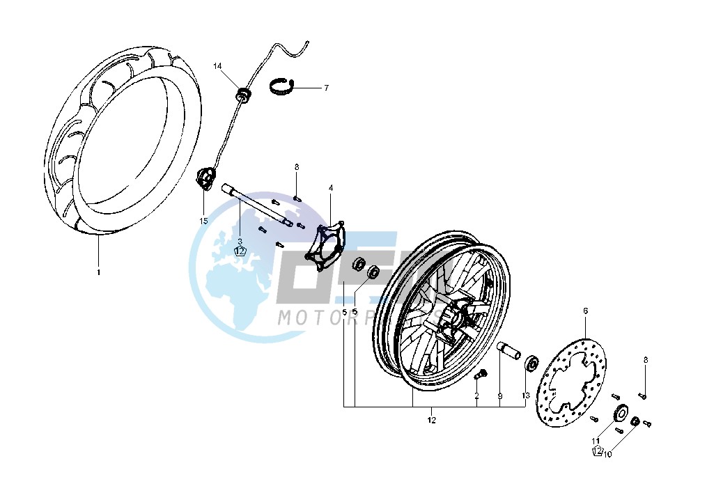 Front wheel