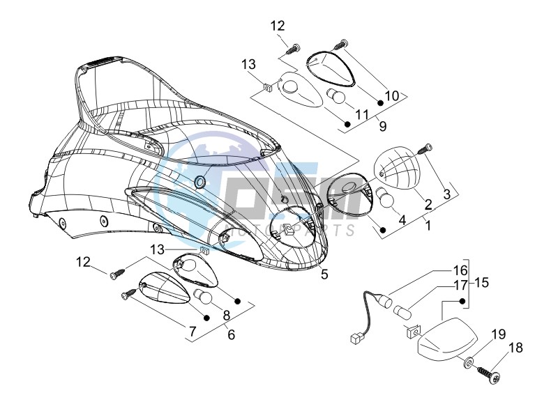 Tail light - Turn signal lamps