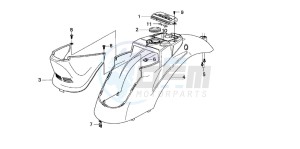 SGX50S drawing BODY COVER