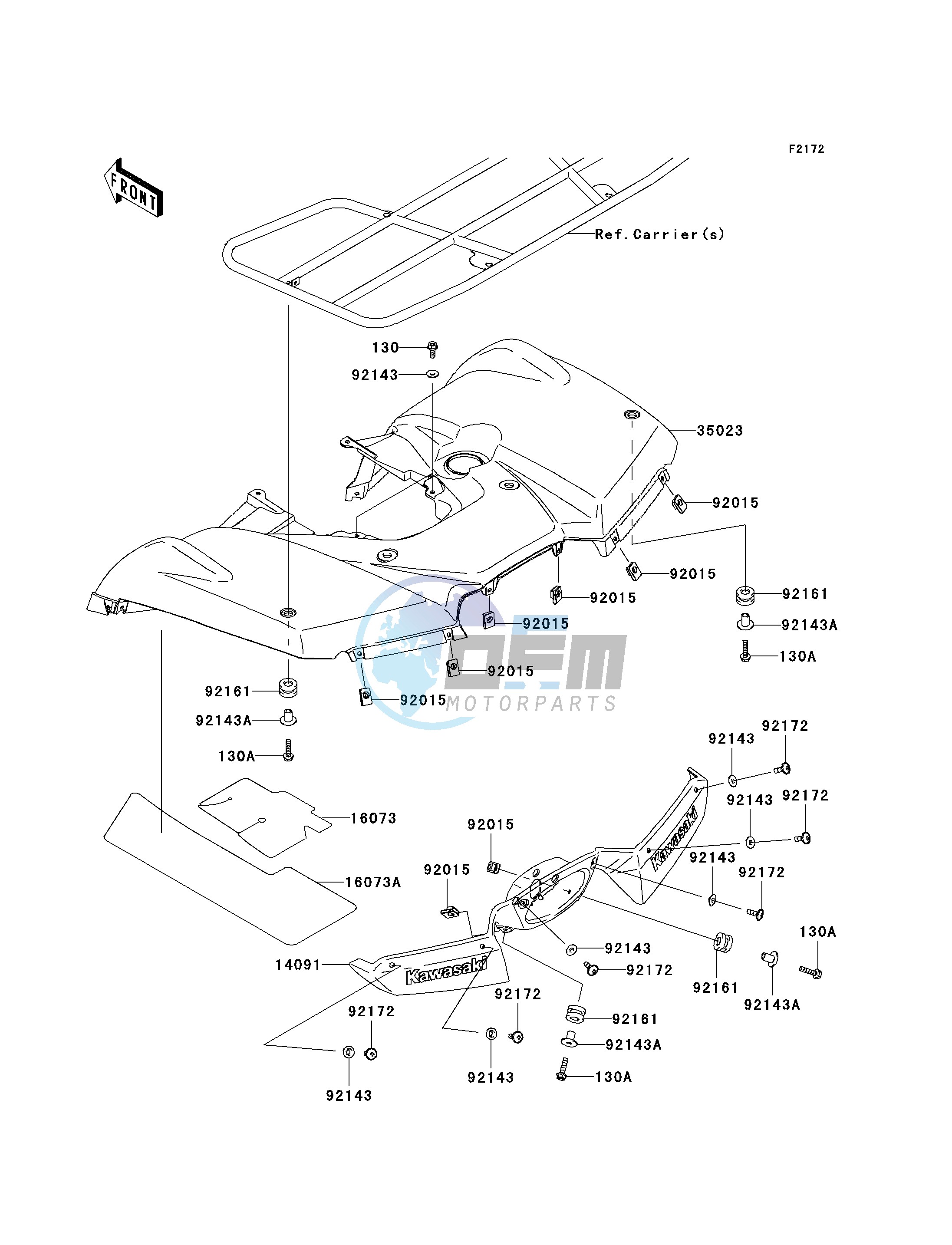 REAR FENDER-- S- --- G6F_G7F_G8F- -