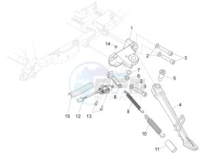 MGX 21 FLYING FORTRESS 1380 EMEA drawing Central stand