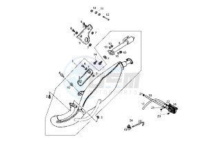 DFW QUAD - 50 cc drawing SILENCER