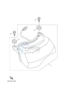 HW151 XENTER 150 (52S2) drawing TAILLIGHT